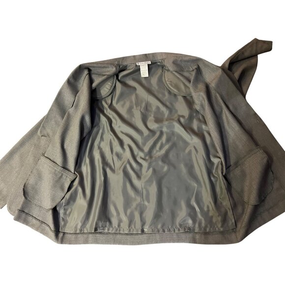 Vintage Dressbarn Jacket Womens L Used Green Unlined - Picture 7 of 12